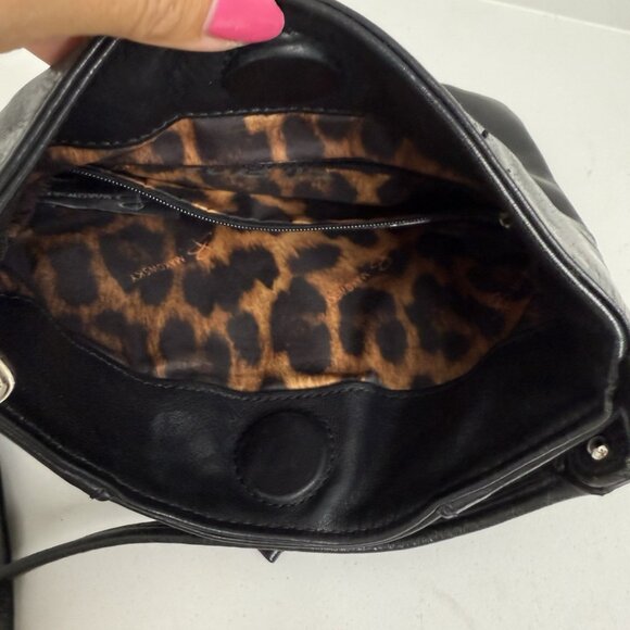 B. Makowsky Glove Leather Drawstring Crossbody Bag QVC Purse Womens Bag Travel - Picture 8 of 12